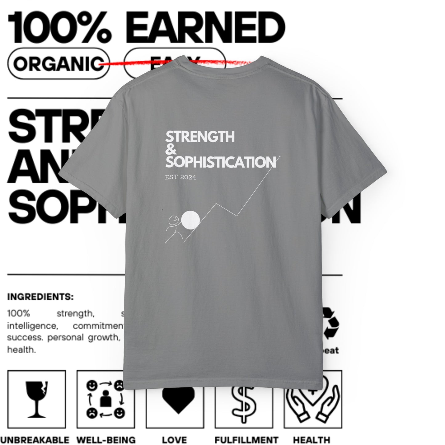 Stength and Sophistication "Climb the Mountain" T-Shirt