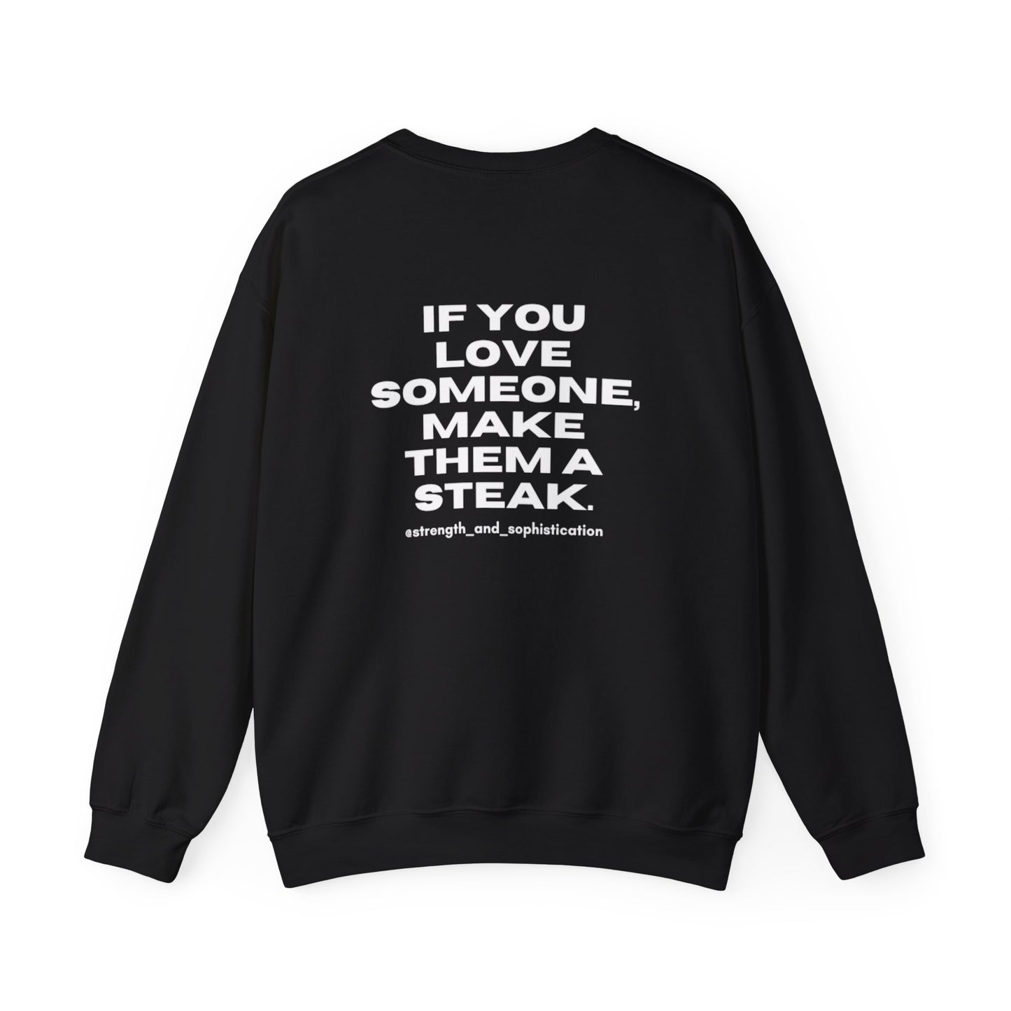 Strength and Sophistication Crewneck Sweatshirt