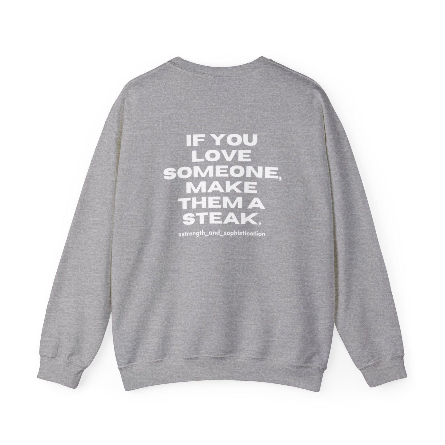 Strength and Sophistication Crewneck Sweatshirt