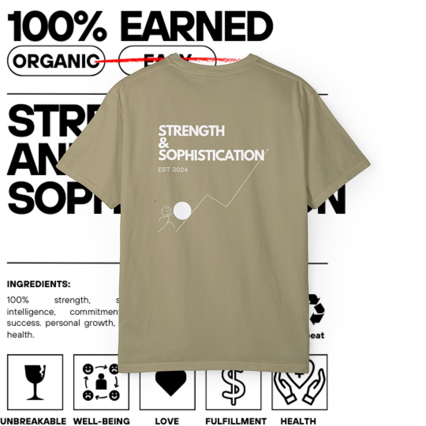 Stength and Sophistication "Climb the Mountain" T-Shirt