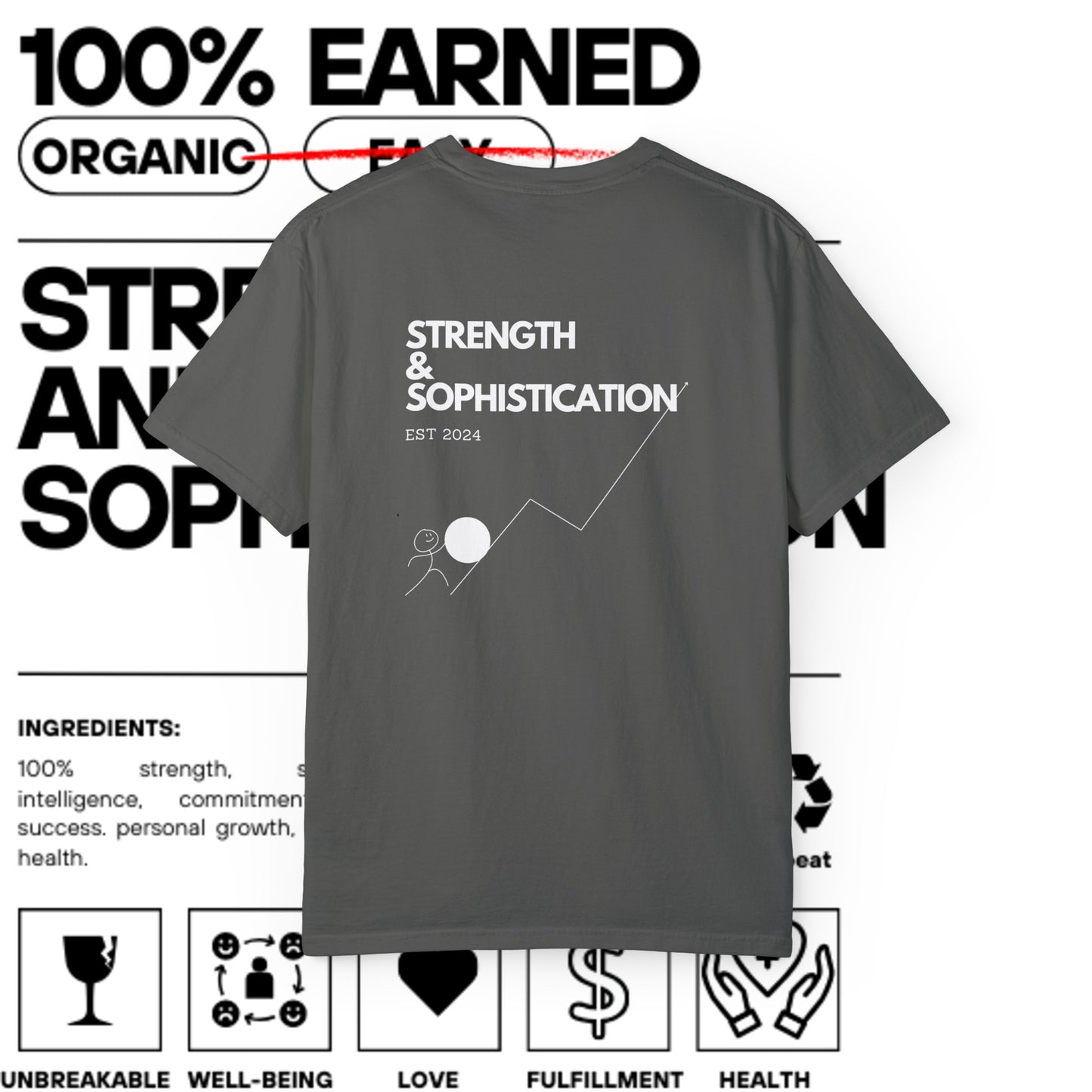 Stength and Sophistication "Climb the Mountain" T-Shirt