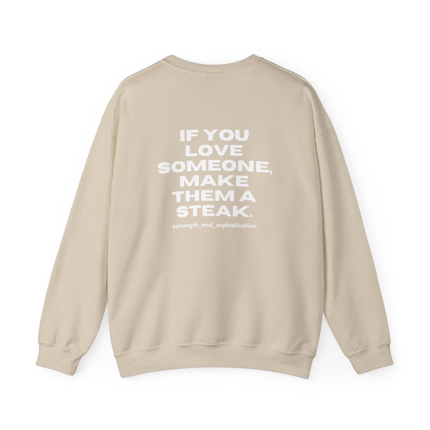 Strength and Sophistication Crewneck Sweatshirt