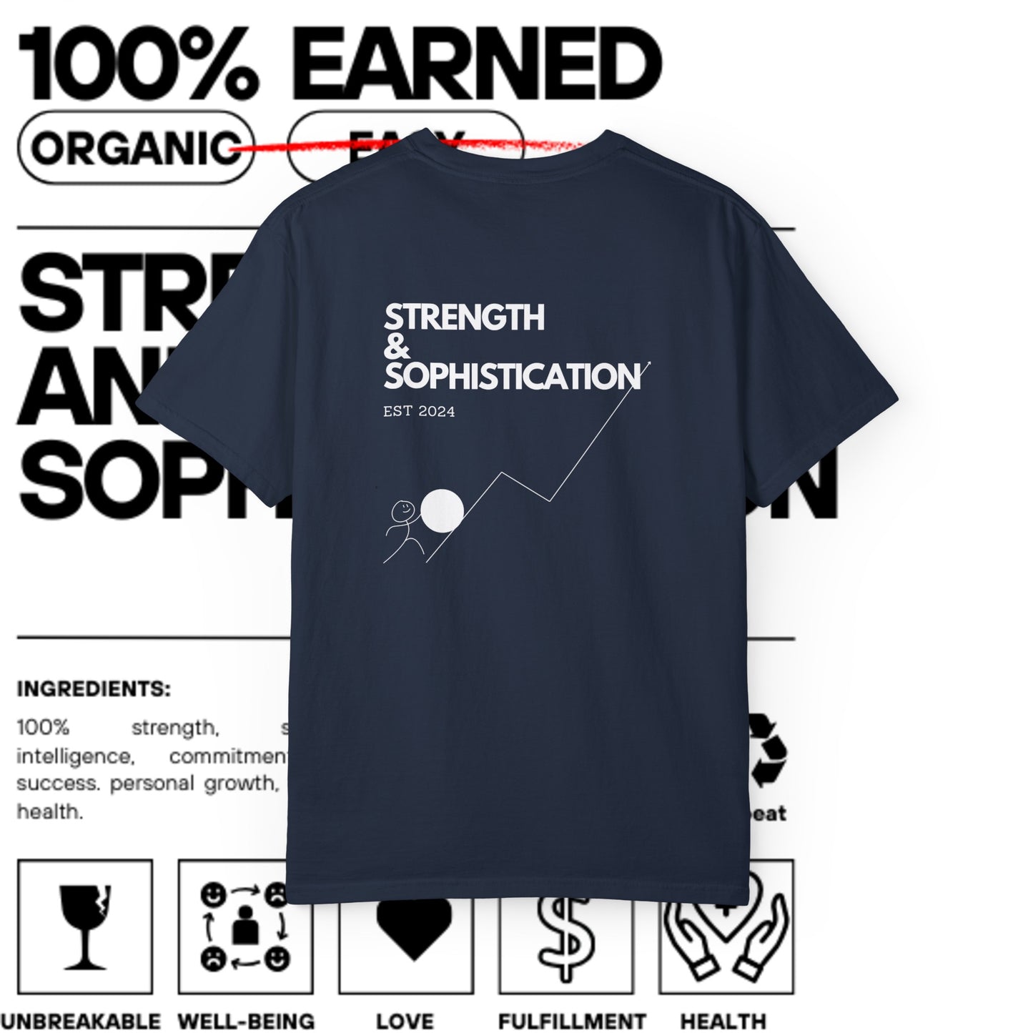 Stength and Sophistication "Climb the Mountain" T-Shirt